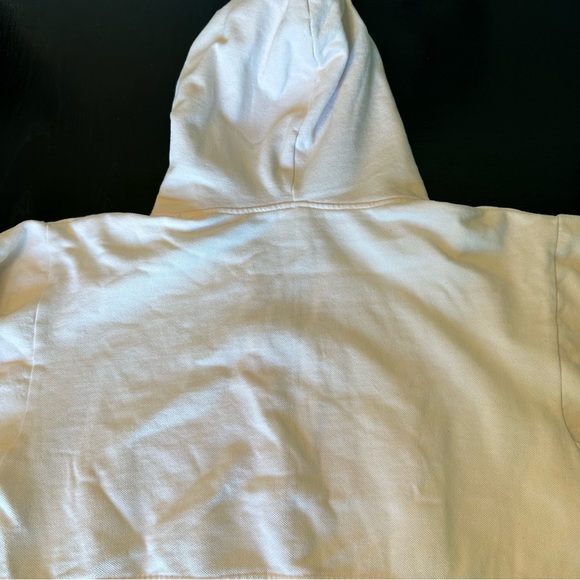 Vintage Michigan Charlevoix Medium Red and Cream Made in USA Lighthouses Hoodie - Picture 8 of 10